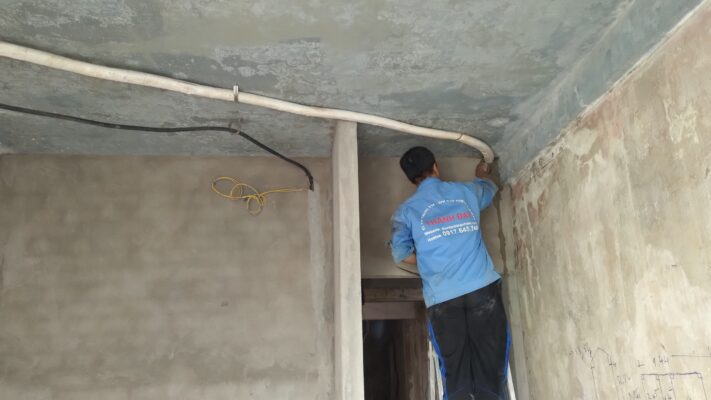 Thi Công Ống Đồng Máy Lạnh Âm Tường Quận Gò Vấp