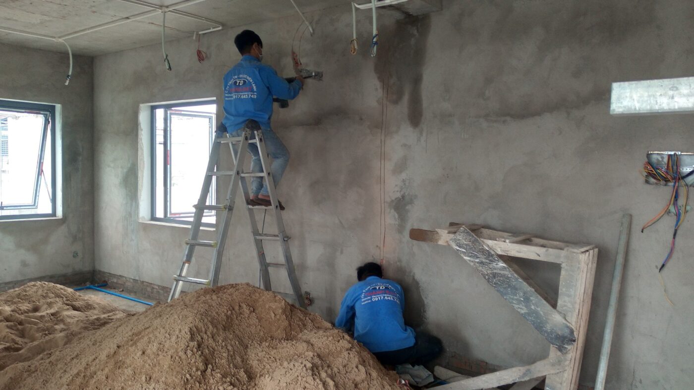 Thi Công Ống Đồng Máy Lạnh Âm Tường Quận Tân Bình