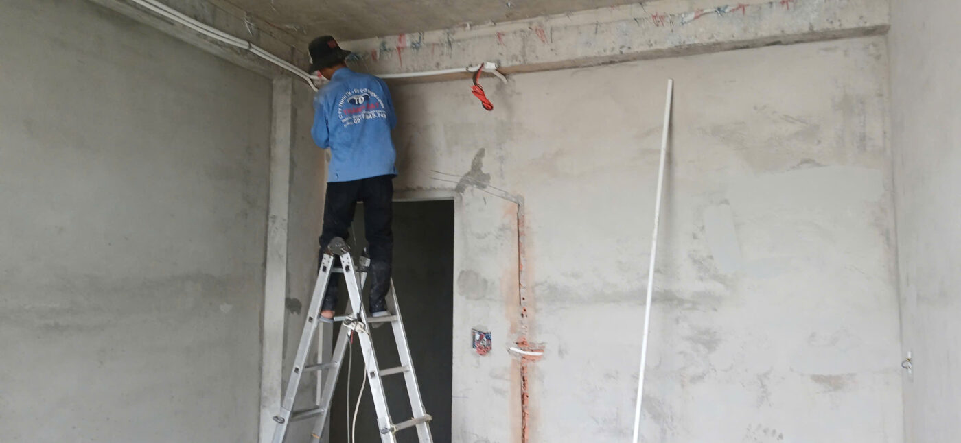 Thi Công Ống Đồng Máy Lạnh Âm Tường Quận Tân Phú