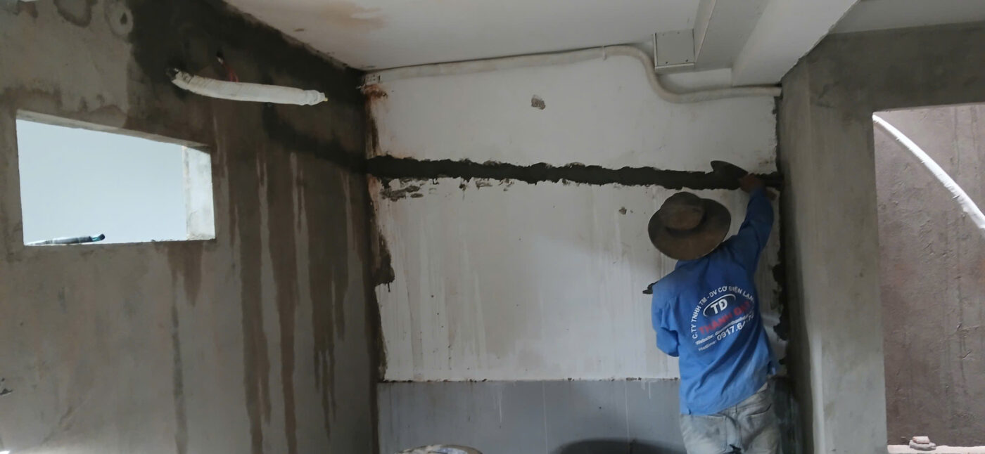 Thi Công Ống Đồng Máy Lạnh Âm Tường Hóc Môn