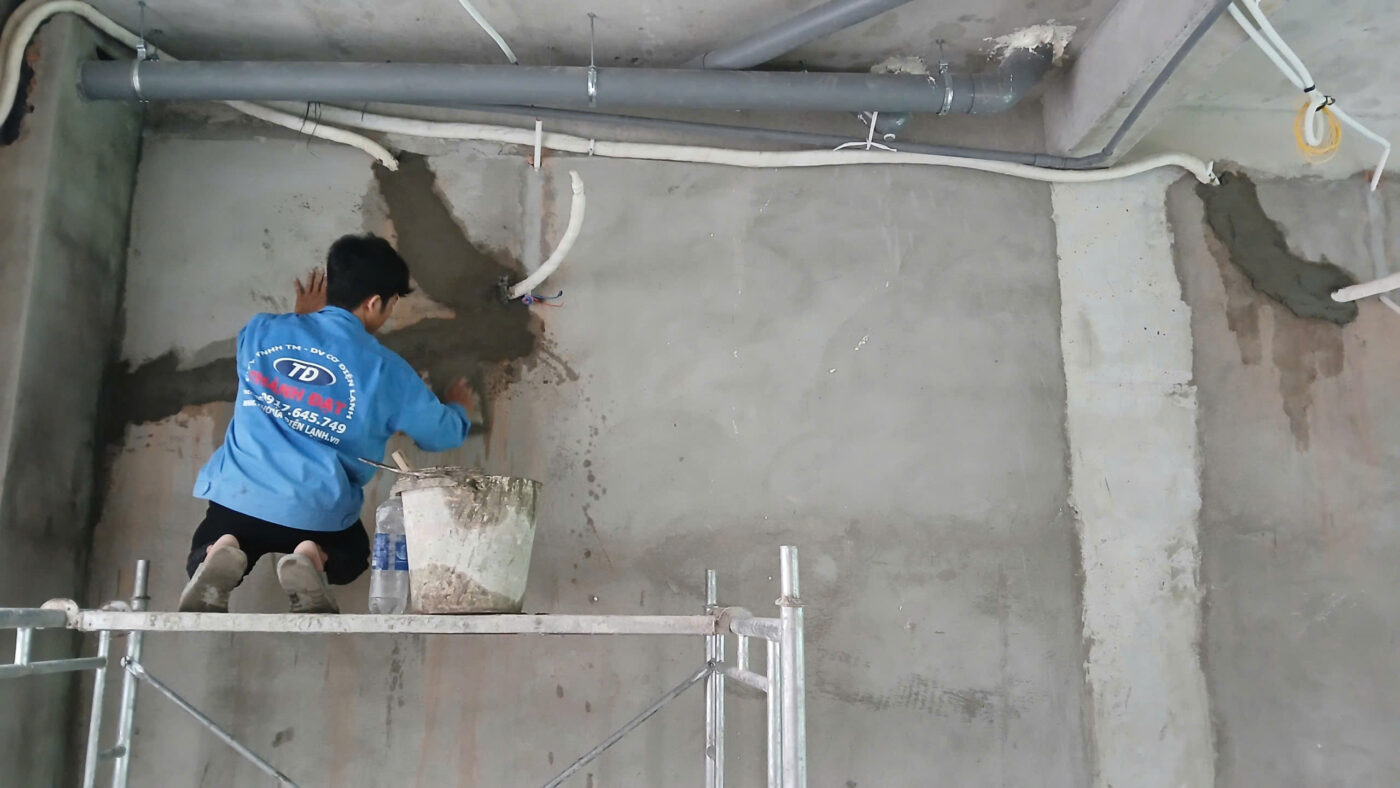 Thi Công Ống Đồng Máy Lạnh Âm Tường Huyện Củ Chi