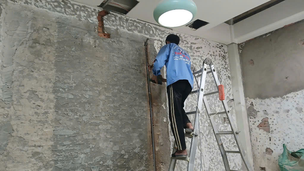 Thi Công Ống Đồng Máy Lạnh Âm Tường Quận Bình Tân